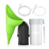 Female Urination Device,Portable Reusable Urinal Funnel with 10" & 31" Extension Tubes,Folding Storage, Suitable for Travel, Festivals, Camping, Traffic Jams,Includes Waterproof Bag, Waterproof Cup view 1