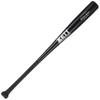 Zett BWT17185 Rigid Baseball Bat Excellent Balance, Wooden (Maple, 4 Sided Stretched), 33.5 inches (85 cm), 32.7 oz (900 g), Average Black (1900NE) view 1