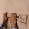 Youkang Climbing Fingerboard Pull Up Wood Climbing Fingerboard Grip Hand Board for Doorway Strength Trainer for Strengthening Fingers Hands and Wrists view 4