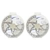 ASHIMA-LTD Ai2 ARO-09 Lightest Disc Brake Rotor 160mm 73g, 2PCs, Silver, AS2363 view 1