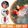 DIPPY Swim Buoy for Open Water Swimmers | 28L Waterproof Bag | Tow Float Swim Bubble for Adults | Triathlon Dry Bag | Wild Swimming Float | Swimmer Safety Gear | Drybag Swimming Accessories view 3