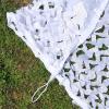 Pxzybd Camouflage Netting White, Garden Pergola Sunscreen Camouflage Net, Military Net, Oxford Cloth Shade Net, Hunting Camo Netting, Light Durable,white-10x10m(32.8 * 32.8ft) view 2