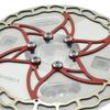 ASHIMA-LTD Ai2 ARO-09 Lightest Disc Brake Rotor 160mm 73g,2PCs, Red, AS2364 view 3