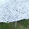 Pxzybd Camouflage Netting White, Garden Pergola Sunscreen Camouflage Net, Military Net, Oxford Cloth Shade Net, Hunting Camo Netting, Light Durable,white-3x3m(9.8 * 9.8ft) view 3