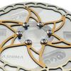 ASHIMA-LTD Ai2 ARO-09 Lightest Disc Brake Rotor 160mm 73g,2PCs, Gold,AS2365 view 3