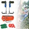 ZWJABYY Tree Climbing Spikes for Tree Work Kit,Tree Climbing Gear Kit,Tree Climbing Spikes,Climbing Spikes,Tree Climbing Shoes for Hunting Observation Picking Fruit Coconut,1claw view 1