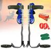 ZWJABYY Tree Climbing Gear,Tree Climbing Spikes,Simple to Use Climbing Tool with Seat Belt,(Upgrade) Adujustable Tree Climbing Gear for Hunting Observation Picking Fruit Coconut,2claws view 1