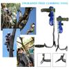 ZWJABYY Tree Climbing Gear,Tree Climbing Spikes,Simple to Use Climbing Tool with Seat Belt,(Upgrade) Adujustable Tree Climbing Gear for Hunting Observation Picking Fruit Coconut,2claws view 2