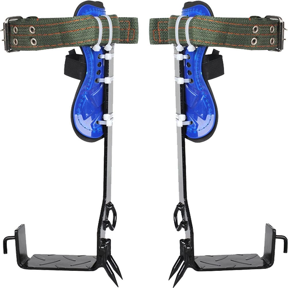 ZWJABYY Tree Climbing Kit,Tree Climbing Spike,Boot Spikes for Tree Climbing for Hunting Observation,Picking Fruit,Jungle Survival,2claws