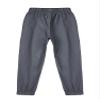 winying Kid Girls Athletic Workout Elastic Waist Baggy Cargo Pants with Pocket Joggers Casual Sports Sweatpants Grey 8 Years view 4