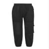 winying Kid Girls Athletic Workout Elastic Waist Baggy Cargo Pants with Pocket Joggers Casual Sports Sweatpants Black 8 Years view 1