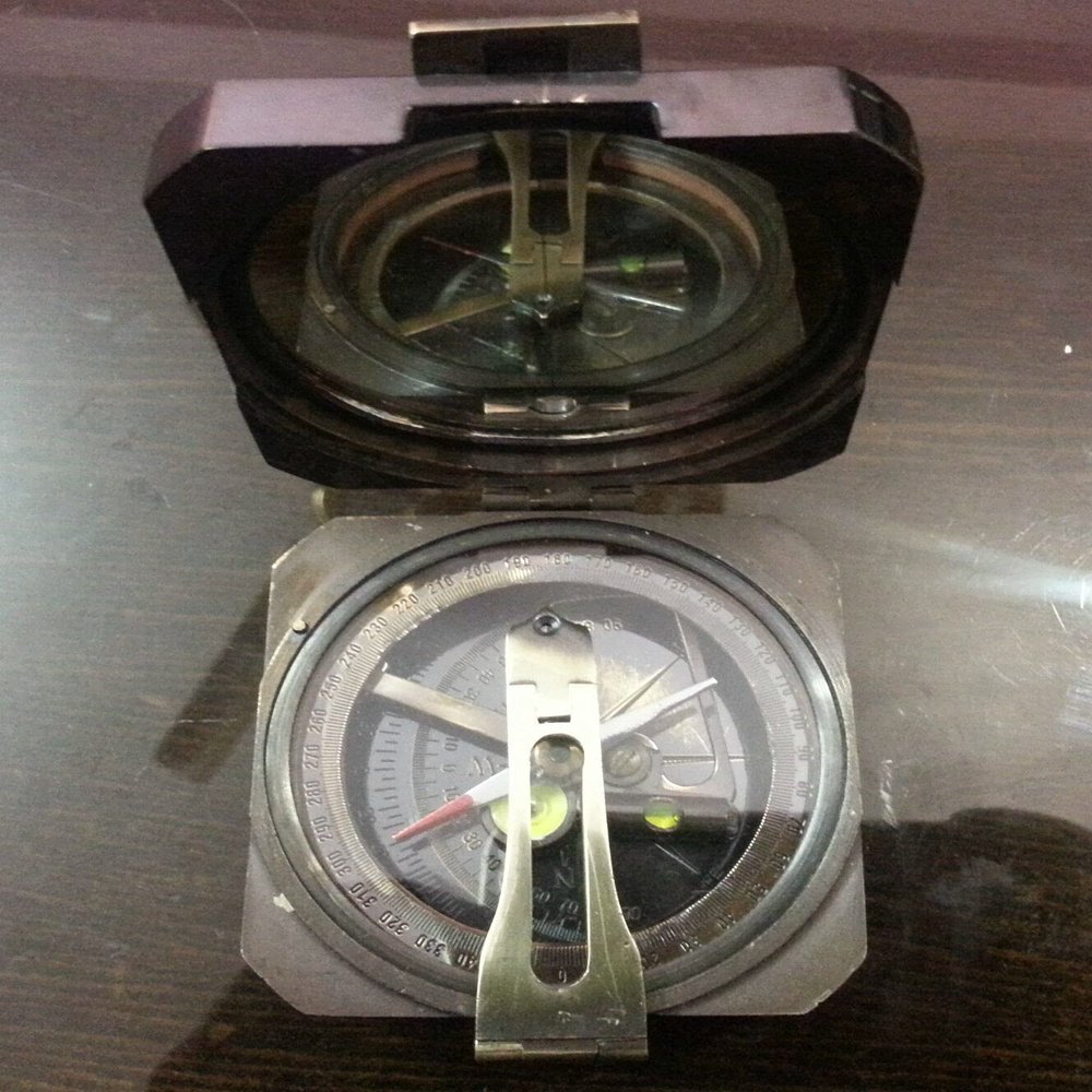 Brunton Compass Maritime~Kelvin & Hughes London 1917 Antique 3"