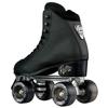 Crazy Skates Retro Roller Skates | Adjustable or Fixed Sizes | Classic Quad Skates for Women and Girls - Black (Size: Mens 11 / Womens 12) view 4