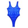 Loloda Spandex Gymnastics Leotard for Women Sleeveless Tank Leotards Dance Bodysuit Swimsuits Blue Large view 4