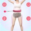 Adjustable Sports Hula Hoop, Detachable Massage Fitness Equipment for Abdomen and Thin Waist, Suitable for Young Adults to Train to Lose Weight/Purple/L view 2