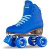 Crazy Skates Retro Roller Skates | Adjustable or Fixed Sizes | Classic Quad Skates for Women and Girls - Blue (Size: Mens 7 / Womens 8) view 1