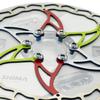ASHIMA-LTD Ai2 ARO-09 Lightest Disc Brake Rotor 160mm 73g,2PCs, Multi-Color: RD/GR/WH, AS2368 view 3