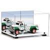 Better Display Cases Acrylic Versatile Display Case Display Case - Medium Square Box with Mirror Case, Black Risers and White Base 15.25" x 12" x 9" (V13/A082) view 1