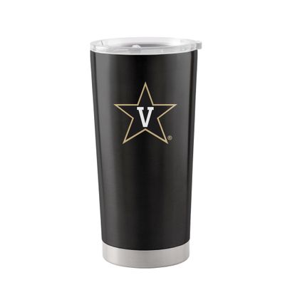 Logo Brands NCAA Vanderbilt Commodores - 20oz Gameday Stainless Steel Tumbler, Double-Wall Insulated, Slider Lid