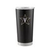 Logo Brands NCAA Vanderbilt Commodores - 20oz Gameday Stainless Steel Tumbler, Double-Wall Insulated, Slider Lid view 1
