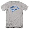 University of New England Official Grey One Color Logo Unisex Adult T-Shirt, Grey One Color Logo, 4X-Large view 1