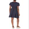 Amazon Essentials Women's Surplice Dress (Available in Plus Size), Navy, Small view 2