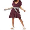 Amazon Essentials Women's Surplice Dress (Available in Plus Size), Burgundy, Small view 2