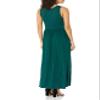 Amazon Essentials Women's Tank Waisted Maxi Dress (Available in Plus Size), Jade Green, Large view 2