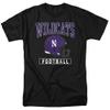 Northwestern University Official Football Helmet Unisex Adult T-Shirt, Football Helmet, Medium view 1