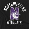 Northwestern University Official Wildcats Logo Unisex Adult T-Shirt, Wildcats Logo, Large view 2