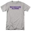 Northwestern University Official Alumni Unisex Adult T-Shirt, Athletic Heather, 5X-Large view 1