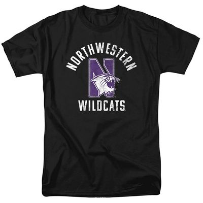 Northwestern University Official Wildcats Logo Unisex Adult T-Shirt, Wildcats Logo, 5X-Large