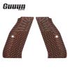 Guuun G10 Grips for CZ Shadow 2 Tactical CZ-75 Slim Palm OPS Texture - Orange/Black view 2