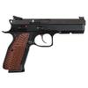 Guuun G10 Grips for CZ Shadow 2 Tactical CZ-75 Slim Palm OPS Texture - Orange/Black view 4