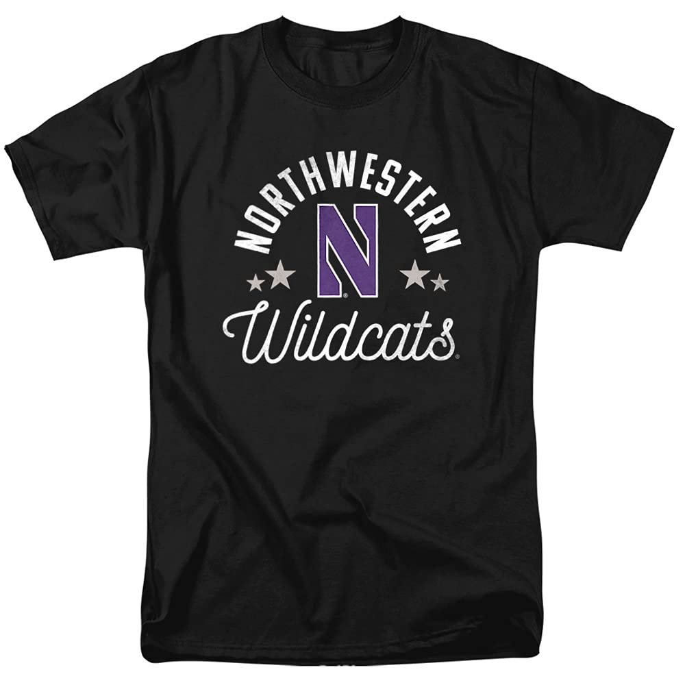 Northwestern University Official Wildcats Unisex Adult T-Shirt, Wildcats, Large