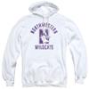 Northwestern University Official Wildcats Logo Unisex Adult Pull-Over Hoodie,White, Small view 2