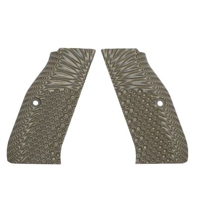 Guuun G10 Grips for CZ Shadow 2 Tactical CZ-75 Slim Palm OPS Texture - OD Green