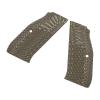 Guuun G10 Grips for CZ Shadow 2 Tactical CZ-75 Slim Palm OPS Texture - OD Green view 3