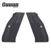 Guuun G10 Grips for CZ Shadow 2 Tactical CZ-75 Slim Palm OPS Texture - Gray/Black view 2