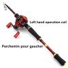 1.8m2.1m2.4m 2.7m Superhard Carbon Lure Rod Fast Casting Rods and Casting Reels Fishing Set Beginner Rod Reel Combos Pikes Fish ZYHYD (Color : Left Hand Reel, Size : 2.4m) view 3