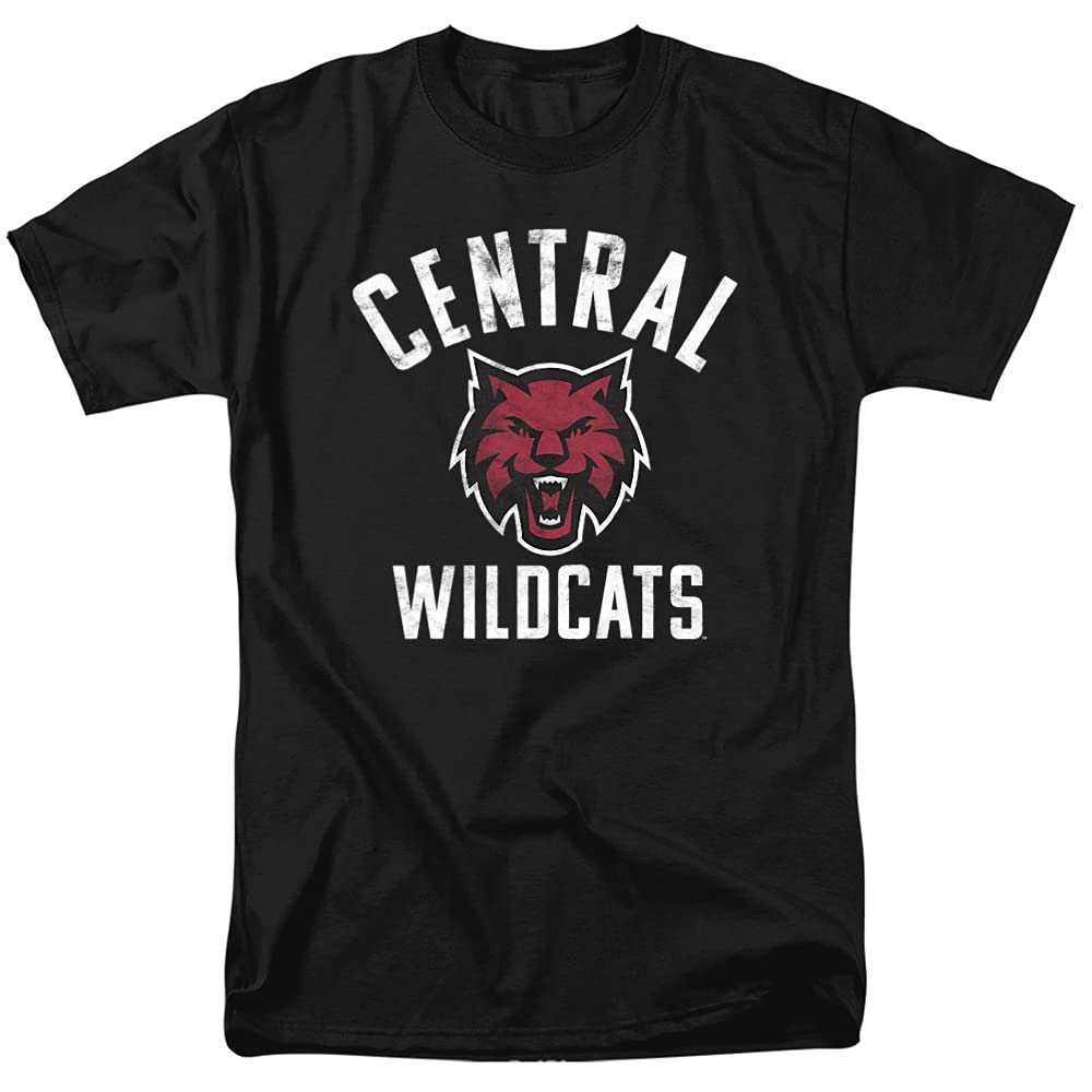 Central Washington University Official Wildcats Logo Unisex Adult T-Shirt, Wildcats Logo, 5X-Large
