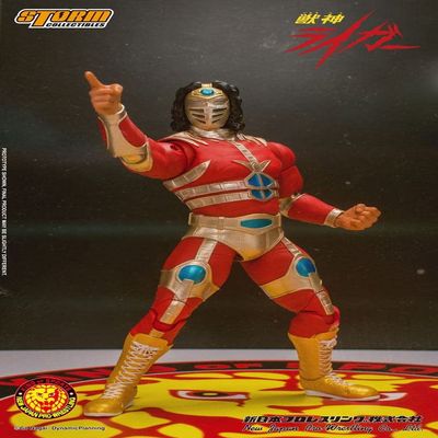 Storm Collectibles 1/12 Jyushin Thunder Liger New Japan Pro-Wrestling Exclusive Action Figure Limited Edition 1 of 3000 (Red Debut Suit)