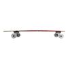 Paradise Longboard Swallow Tail Complete Cruiser Skateboard, Retro, 9.5" x 39.5" view 2