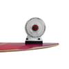 Paradise Longboard Swallow Tail Complete Cruiser Skateboard, Retro, 9.5" x 39.5" view 4