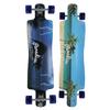 Paradise Longboard Drop Down Complete Cruiser Skateboard, Stormy Beach, 10" x 40" view 1