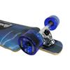 Paradise Longboard Drop Down Complete Cruiser Skateboard, Stormy Beach, 10" x 40" view 3