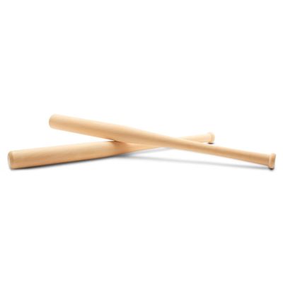 Wood Baseball bat 18 Inch Pack of 6 Unfinished Wood Baseball Bat, Small Bat, Party Decor, Bedroom, Crafts, by Woodpeckers