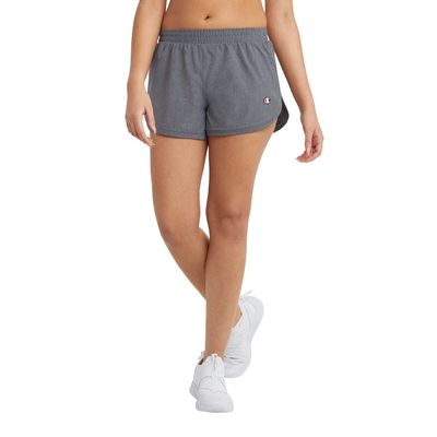 Champion womens 3.5" Varsity Shorts, Tinted Carbon Grey Heather, X-Large US