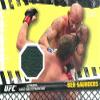 Sports Memorabilia Autograph Warehouse 587481 Ben Saunders Event Used Octagon Mat Patch Trading Card - UFC, Ultimate Fighting Championship - 2010 Topps No.FMBS view 1