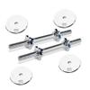 Ader 30lb Chrome Dumbbell Set, 15lb each view 1